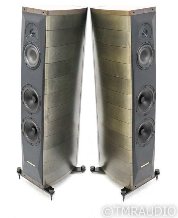 Sonus Faber Cremona M Floorstanding Speakers; Maple Graphite Pair (Low Hours)