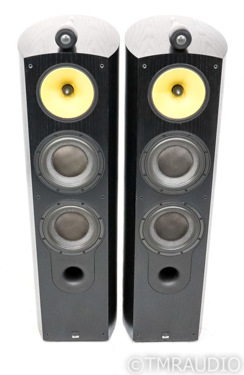 B&W Nautilus 803S Floorstanding Speakers; Black Ash Pair; 803-S