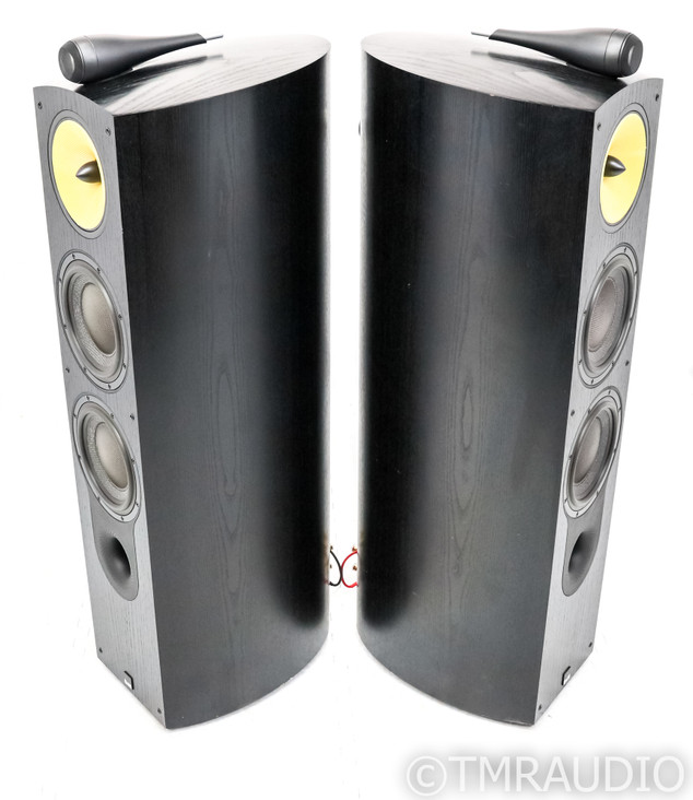 B&W Nautilus 803S Floorstanding Speakers; Black Ash Pair; 803-S