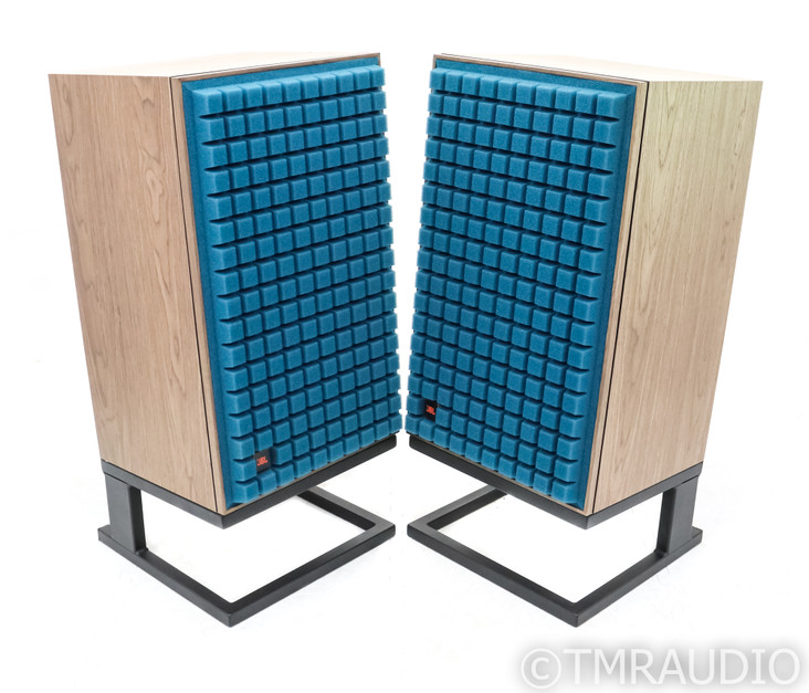 JBL L100 Classic Floorstanding Speakers; L-100; Walnut Pair w/ Deer Creek Stands