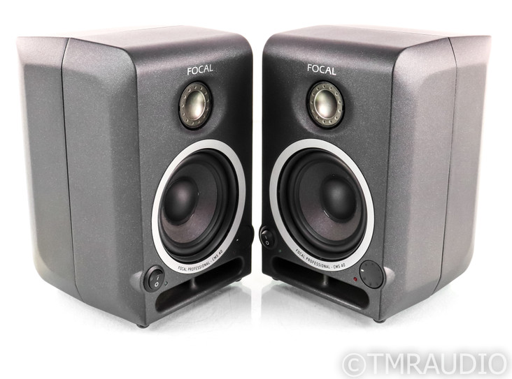 Focal CMS 40 Powered Speakers; Monitors; Dark Gray Pair; CMS40