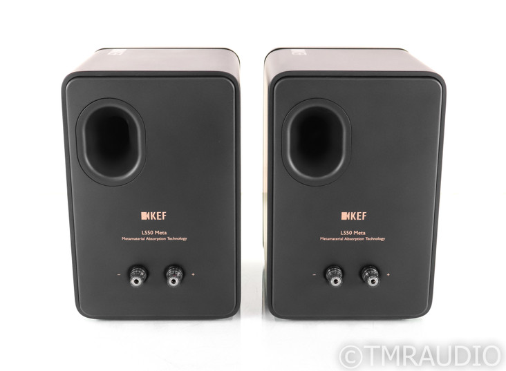 KEF LS50 Meta Bookshelf Speakers; Black Pair; LS-50 (SOLD)