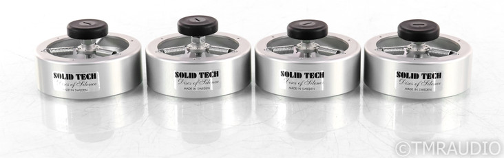 Solid Tech Discs of Silence Acoustic Isolation Feet; Set of 4