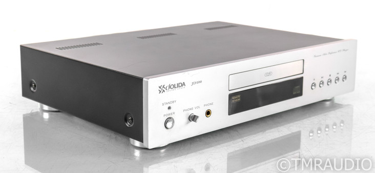 Jolida JD100 Tube CD Player; JD-100; Remote; Silver