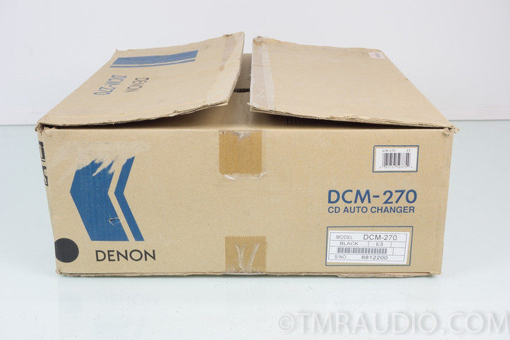 Denon DCM-270 5 Disc CD Changer / Player in Factory Box