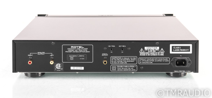 Rotel RCD-1072 CD Player; RCD1072; Black; HDCD; Remote