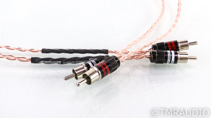 Kimber Kable Timbre RCA Cables; 1m Pair Interconnects; Ultraplate Terminations