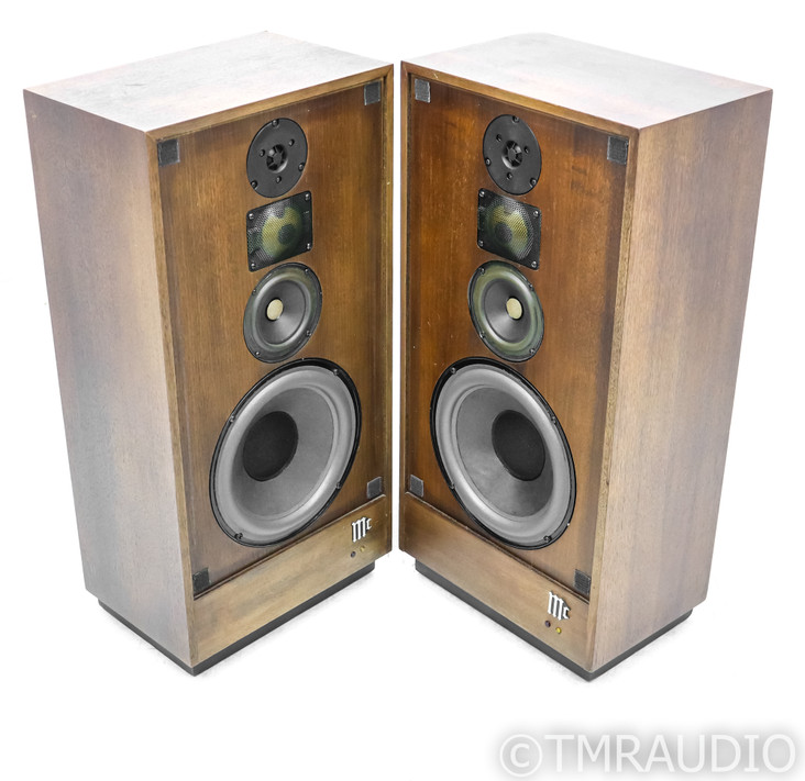 McIntosh XR14 Vintage Floorstanding Speakers; XR-14; Walnut Pair