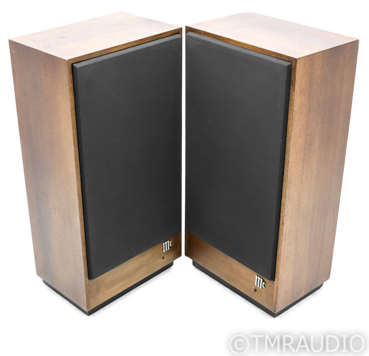 McIntosh XR14 Vintage Floorstanding Speakers; XR-14; Walnut Pair