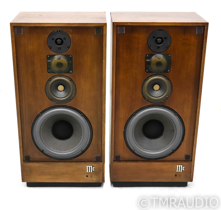 McIntosh XR14 Vintage Floorstanding Speakers; XR-14; Walnut Pair