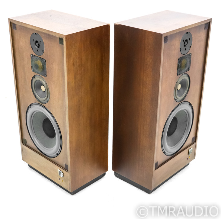 McIntosh XR14 Vintage Floorstanding Speakers; XR-14; Walnut Pair