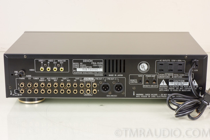 Denon PRA-1500 Stereo Preamplifier in Factory Box