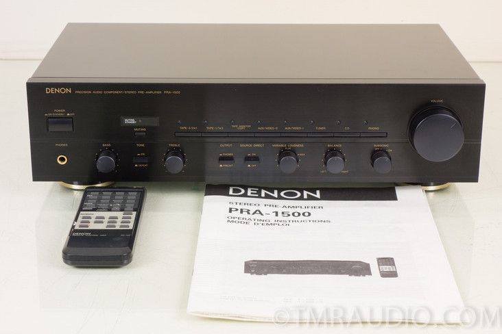 Denon PRA-1500 Stereo Preamplifier in Factory Box