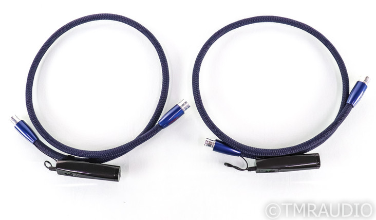 AudioQuest Water XLR Cables; 1m Pair Interconnects (Open Box w/ Warranty) (SOLD)