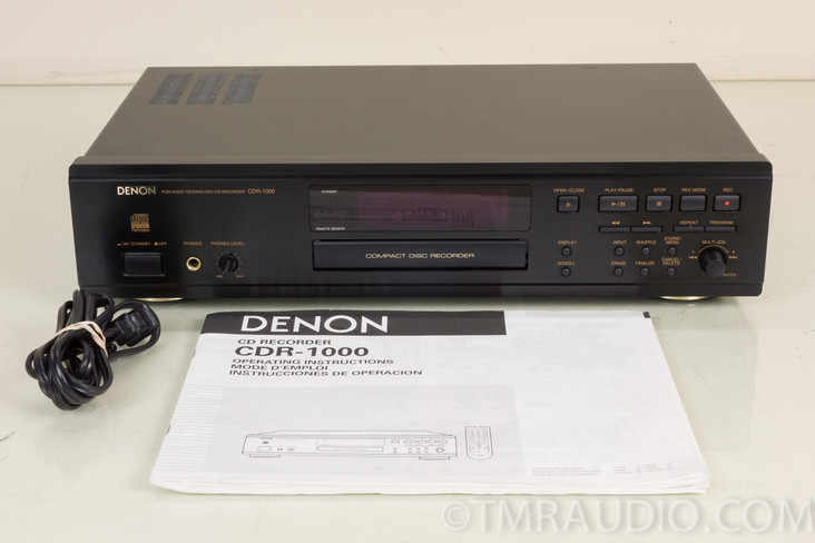 Denon CDR-1000 CD Recorder / Player in Factory Box