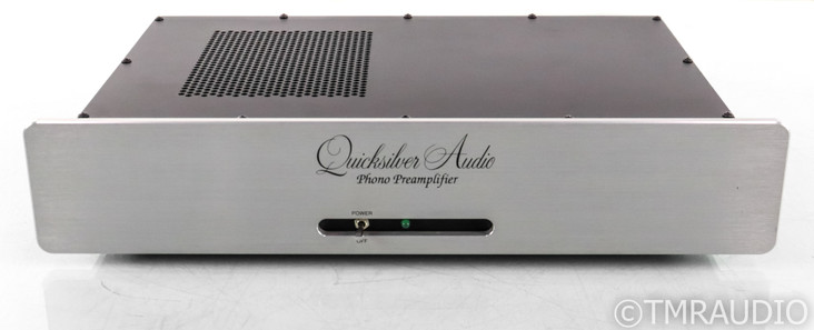 Quicksilver Audio Phono Preamplifier; MM / MC; Tube; Silver