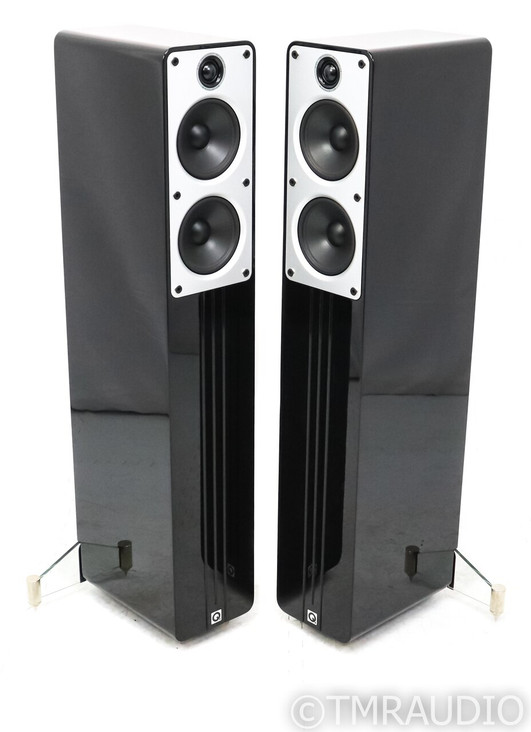 Q Acoustics Concept 40 Floorstanding Speakers; Gloss Black Pair (SOLD2)