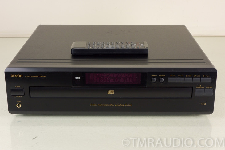 Denon DCM-280 5 Disc CD Player