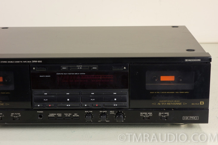 Denon DRW-850 Stereo Double Cassette Tape Deck