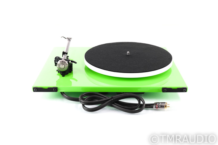 Rega P3-24 Turntable; Gloss Green; TT PSU Power Supply; Upgrades (No Cartridge) (SOLD)