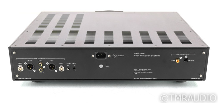 Krell KPS 28c HDCD / CD Player; KPS28-C; CAST; Remote; Black