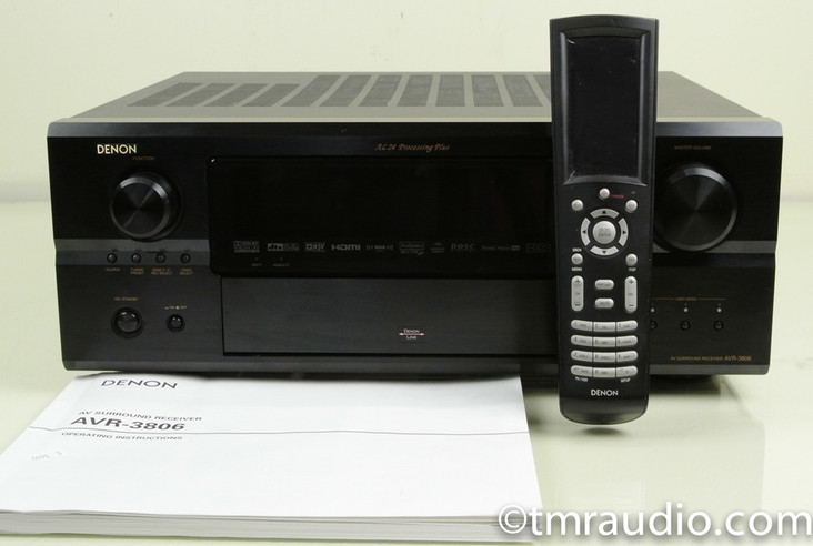 Denon AVR-3806 Home Theater Receiver; Exceptional Condition