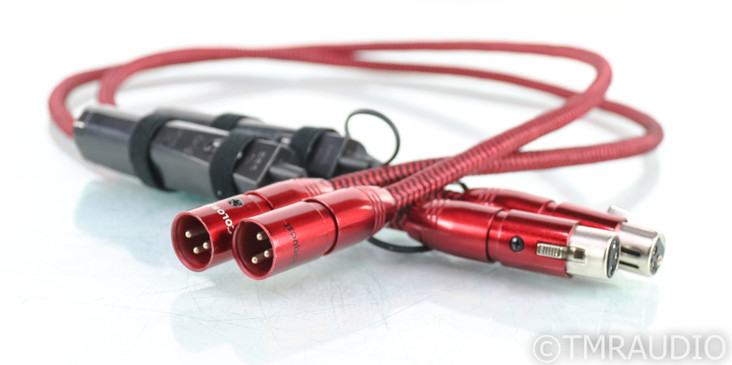 AudioQuest Colorado XLR Cables; 1m Pair Balanced Interconnects; 72v DBS (1/0)
