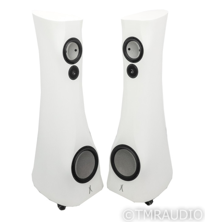 Estelon X Diamond Floorstanding Speakers; Matte White Pair