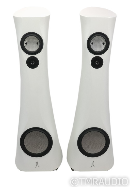 Estelon X Diamond Floorstanding Speakers; Matte White Pair