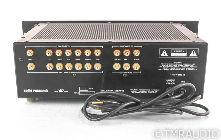Audio Research LS1 Stereo Tube Hybrid Preamplifier; LS-1; Black