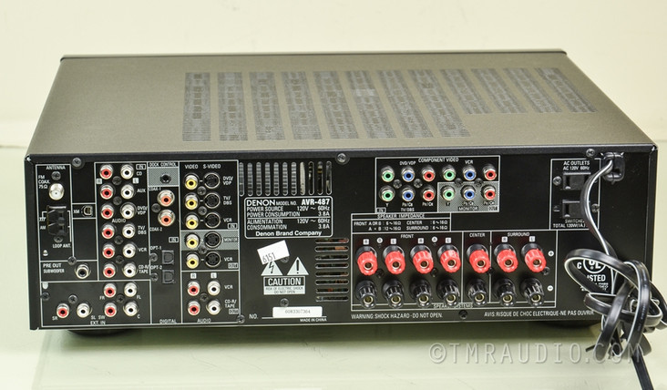 Denon AVR-487 Home Theater / Stereo Receiver