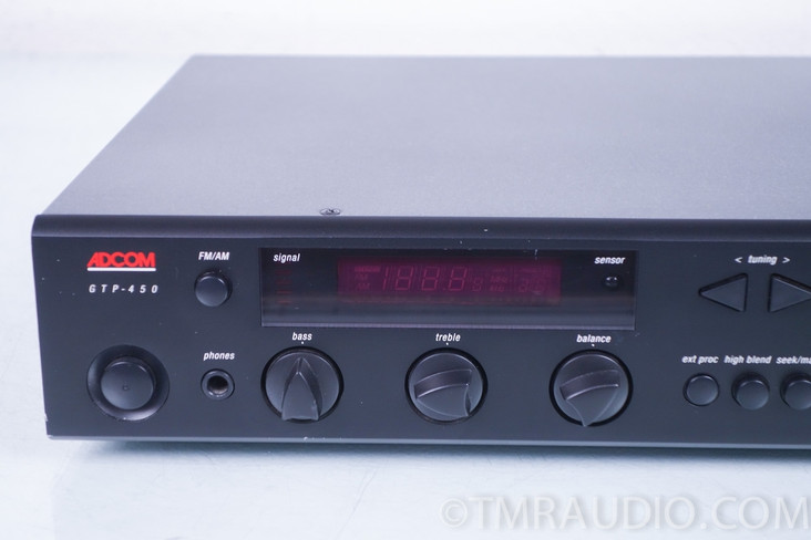 Adcom GTP-450 Stereo Tuner / Preamplifier; Preamp