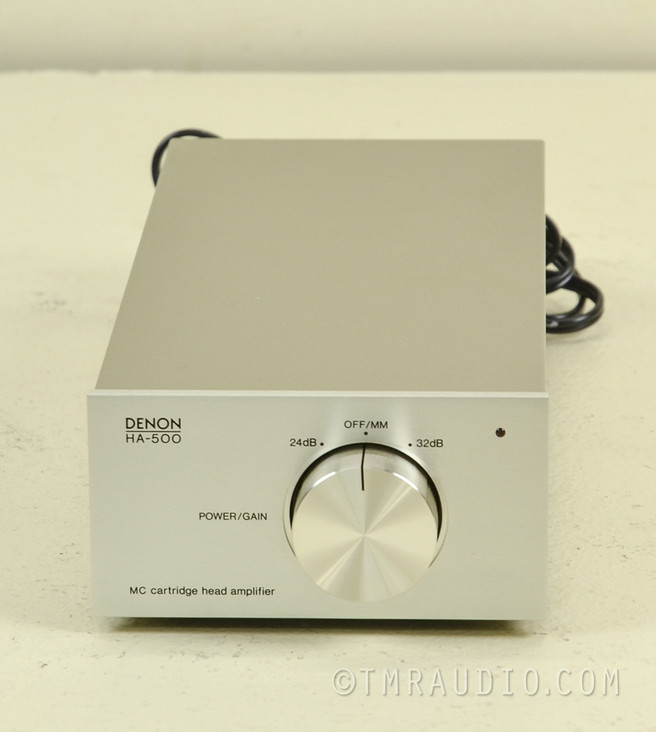 Denon HA-500 MC Cartridge Head Amplifier / Pre - Preamp in Box