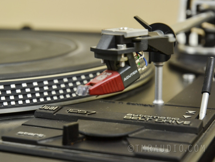 Dual 1257 Automatic Turntable; Excellent Working Condition; Acutek 312 Cartridge