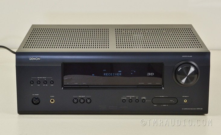 Denon AVR-391 Home Theater Receiver AS-IS