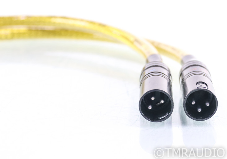 Wireworld Gold Eclipse 5 XLR Cables; 0.5m Pair Balanced Interconnects