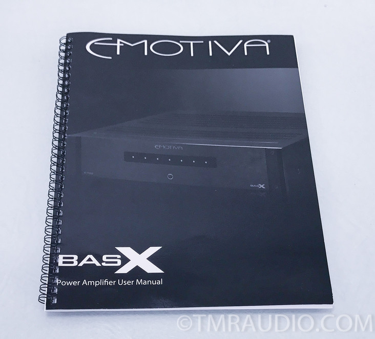 Emotiva BasX A-300 Stereo Power Amplifier (SOLD)