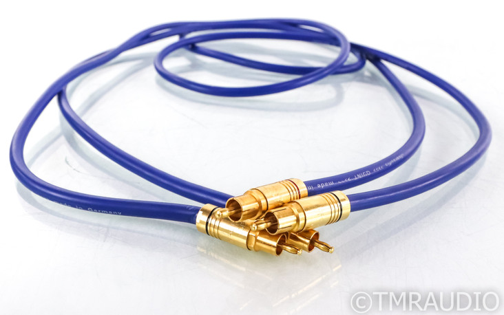 Clearaudio Quint RCA Cables; 5ft Pair Interconnects