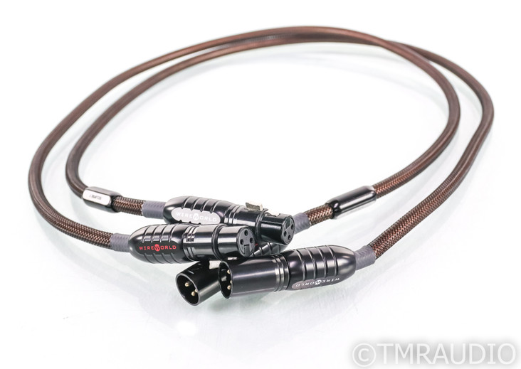 Wireworld Eclipse 7 XLR Cables; 1m Pair Balanced Interconnects (SOLD)