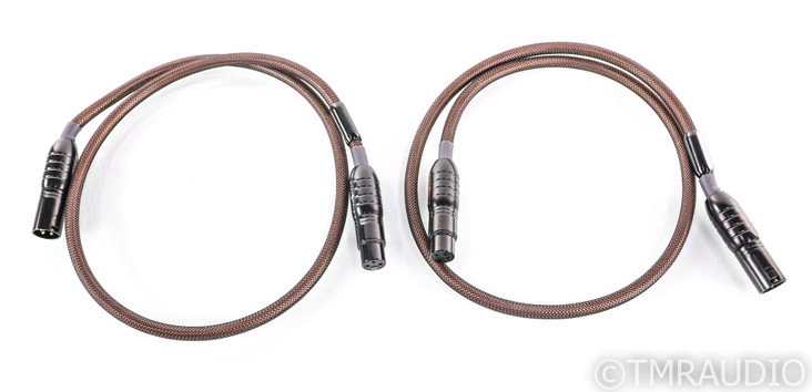 Wireworld Eclipse 7 XLR Cables; 1m Pair Balanced Interconnects (SOLD)