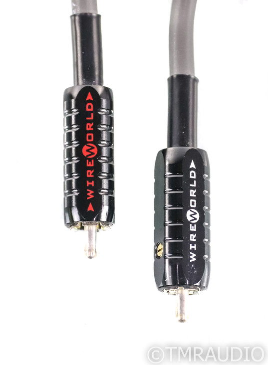 WireWorld Eclipse 7 RCA Jumper Cables; 7" Pair Interconnects