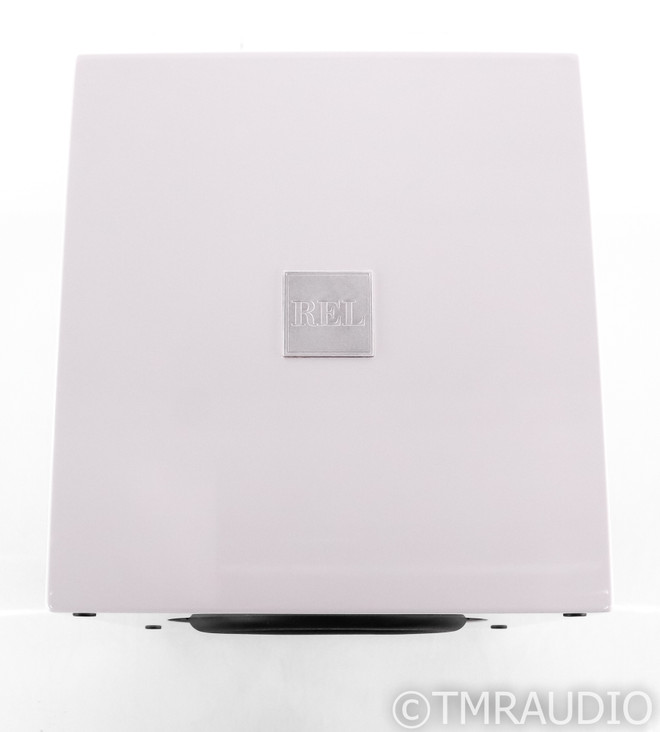 REL T/7i 8" Powered Subwoofer; T7I; Gloss White (SOLD)