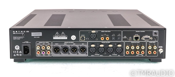 Anthem STR Stereo Preamplifier; Remote; DAC; MM/MC Phono