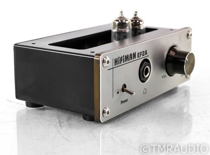 Hifiman EF2A Tube Hybrid Headphone Amplifier; EF-2A; Silver