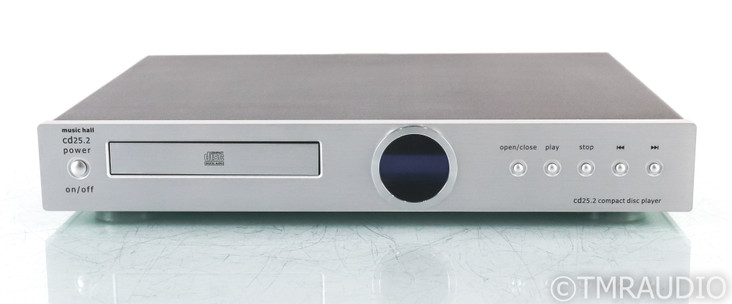 Music Hall CD25.2 CD Player; CD-25.2; Silver; Remote