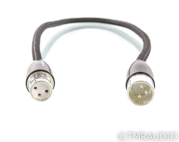 Audioquest Mackenzie XLR Cable; Single 0.5m Balanced Interconnect