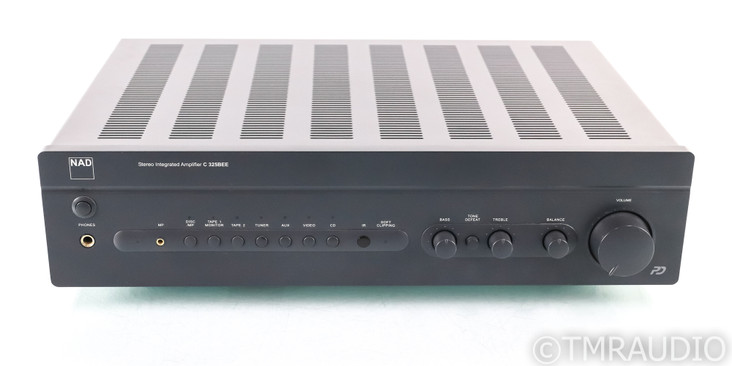 NAD C 325BEE Stereo Integrated Amplifier; Remote (No Headphone Out)
