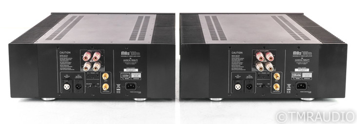 Musical Fidelity M8s700m Mono Power Amplifier; M8S-700M; Black Pair