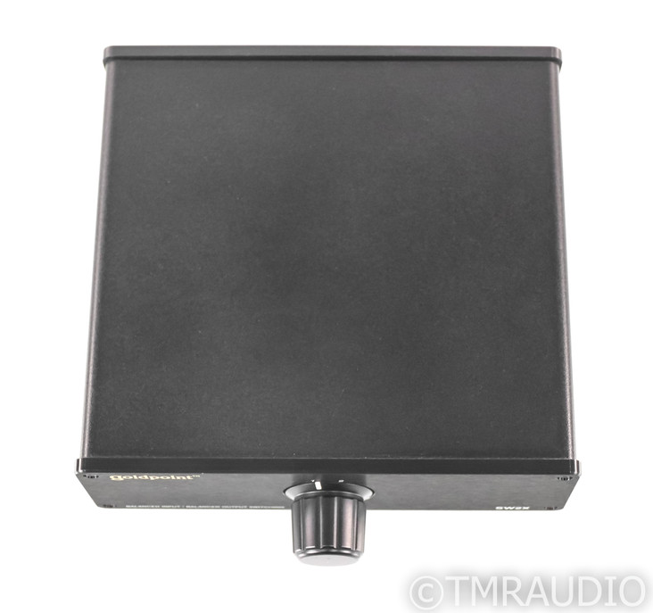 Goldpoint SW2X-O Balanced Input/Output Selector; 2 Output XLR Switch Box