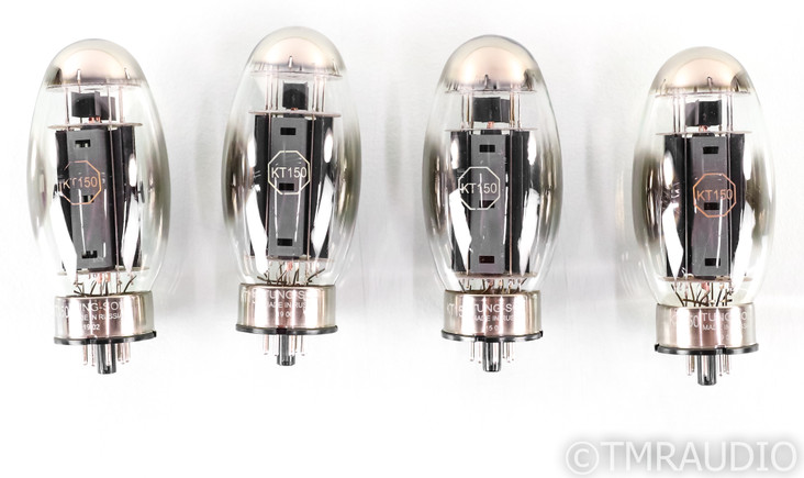 Tung-Sol KT-150 Power Vacuum Tube; Matched Set of Four; KT150 Quad (Unused)